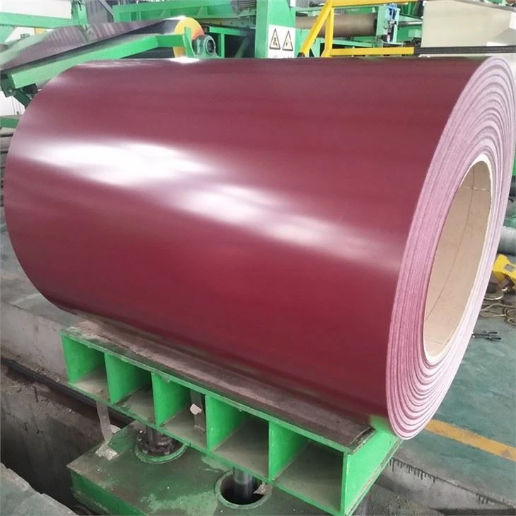 Önceden Boyanmış Bobin PPGL Rulo - Çelik Çatı Levhası - PPGI PPGL Fayans - Çatı Plakası - Calamin Levha 0.14 - 1.00 Mm * 600 - 1250 Mm